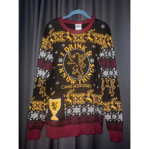 Ugly Christmas Sweater Xmas Size XL Game of Thrones - Picture 1 of 3